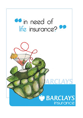 Nicole Maynard Illustration: Barclays Insurance Flyers