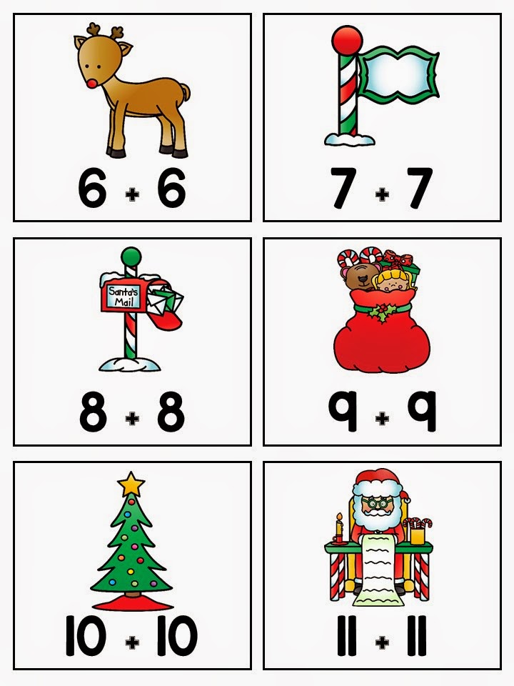 Primary Chalkboard Advent Calendar Day 4 with a Holiday Freebie