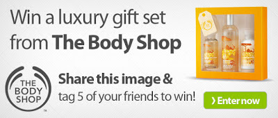 Participate in Cashkaro contest from The Body Shop : WIN an awesome Luxury Gift set !