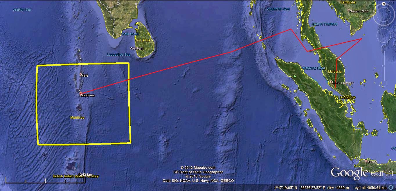The aircraft deviated from its flight path and was picked up by a ... The aircraft deviated from its flight path and was picked up by a ...