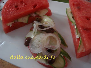 anguria baby, salata, a tramezzino