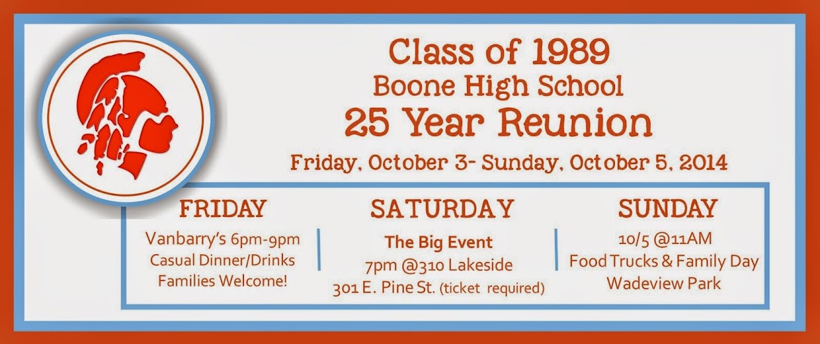 Boone Reunion 1989