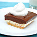Heavenly Mocha Pudding Bars With Almond Cookie Crust