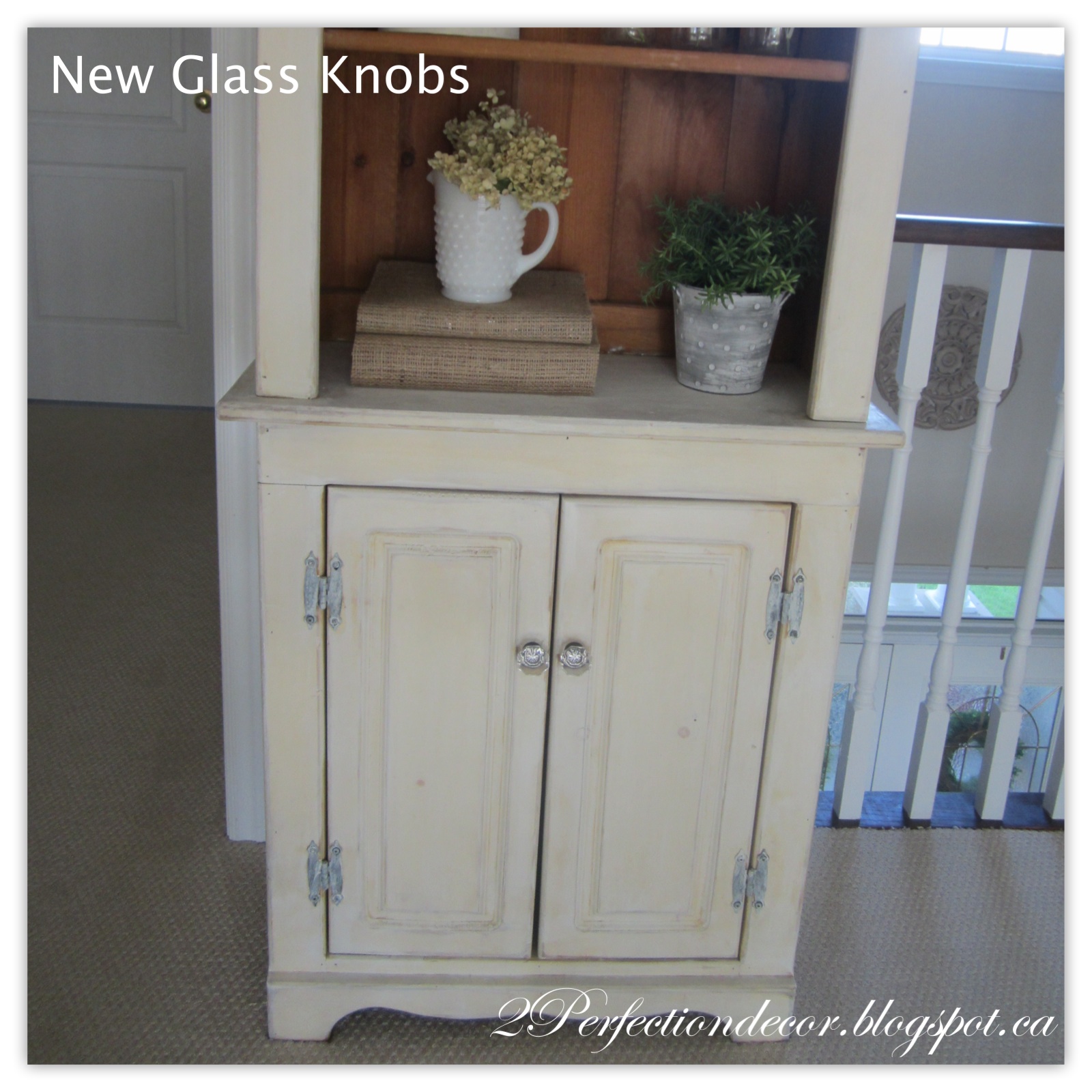 2Perfection Decor Vintage display Makeover