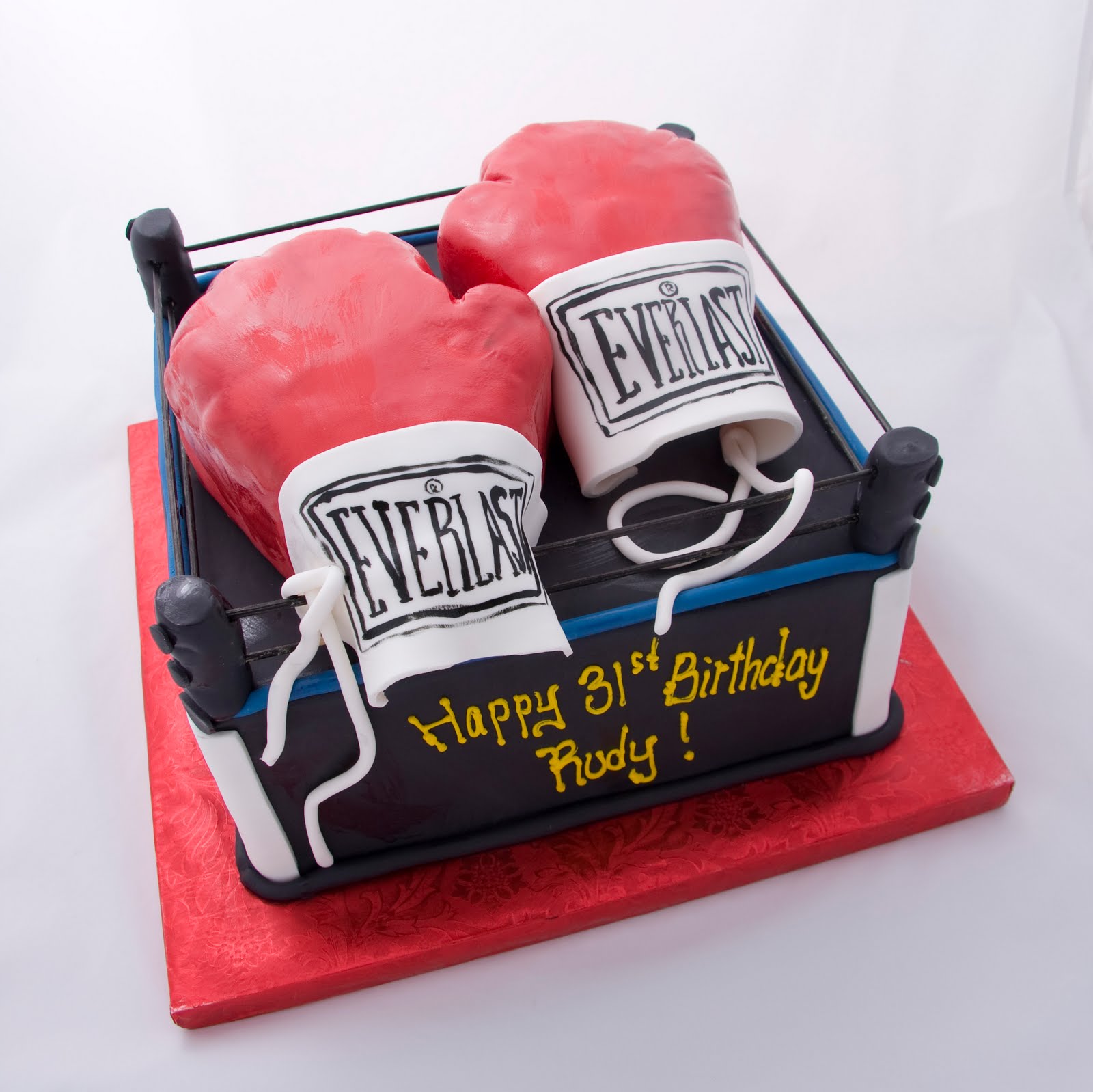 Boxing Themed Cakes