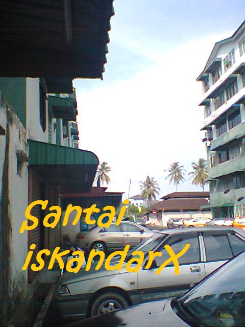iskandarx.blogspot.com, Suasana pagi-pagi di Flat Ijau Balik Pulau, santai, Flat Ijau, Balik Pulau