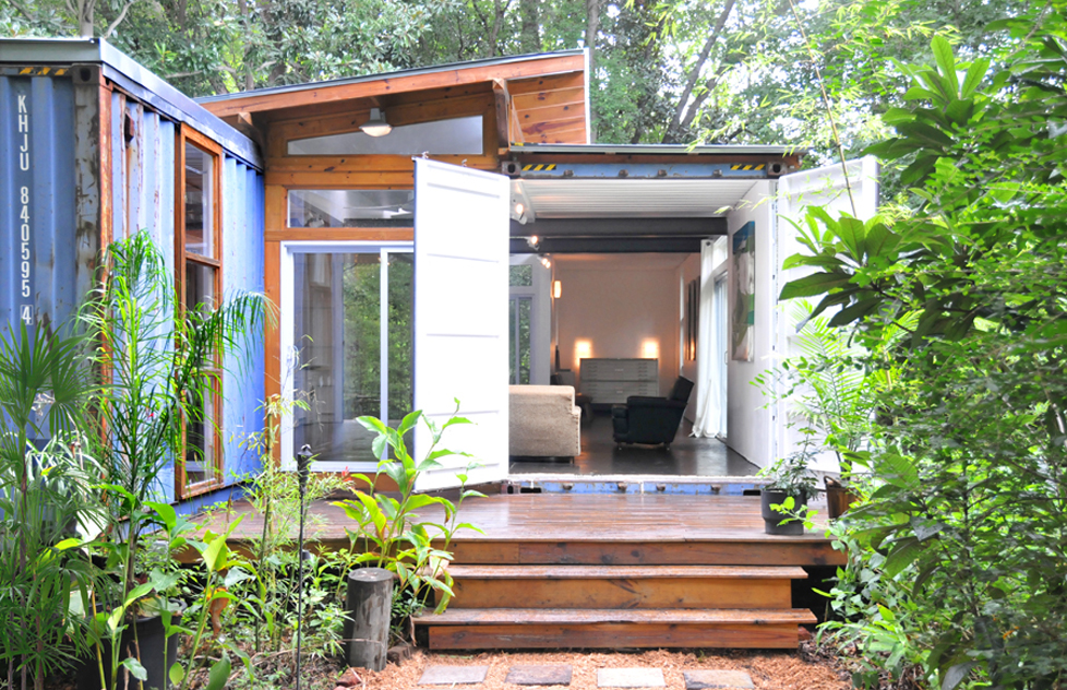 Shipping Container Homes: 2 Shipping Container Home, - Savannah Project