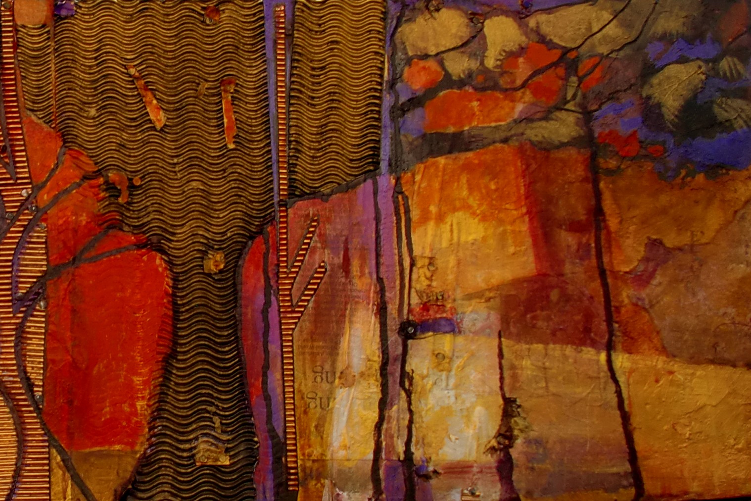 CAROL NELSON FINE ART BLOG "FOREST ELEMENTS" 11062, daily painter