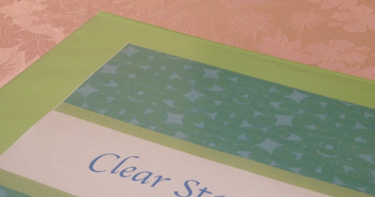 Kraftie Katie DIY Clear Stamp Storage