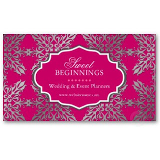 damask business cards