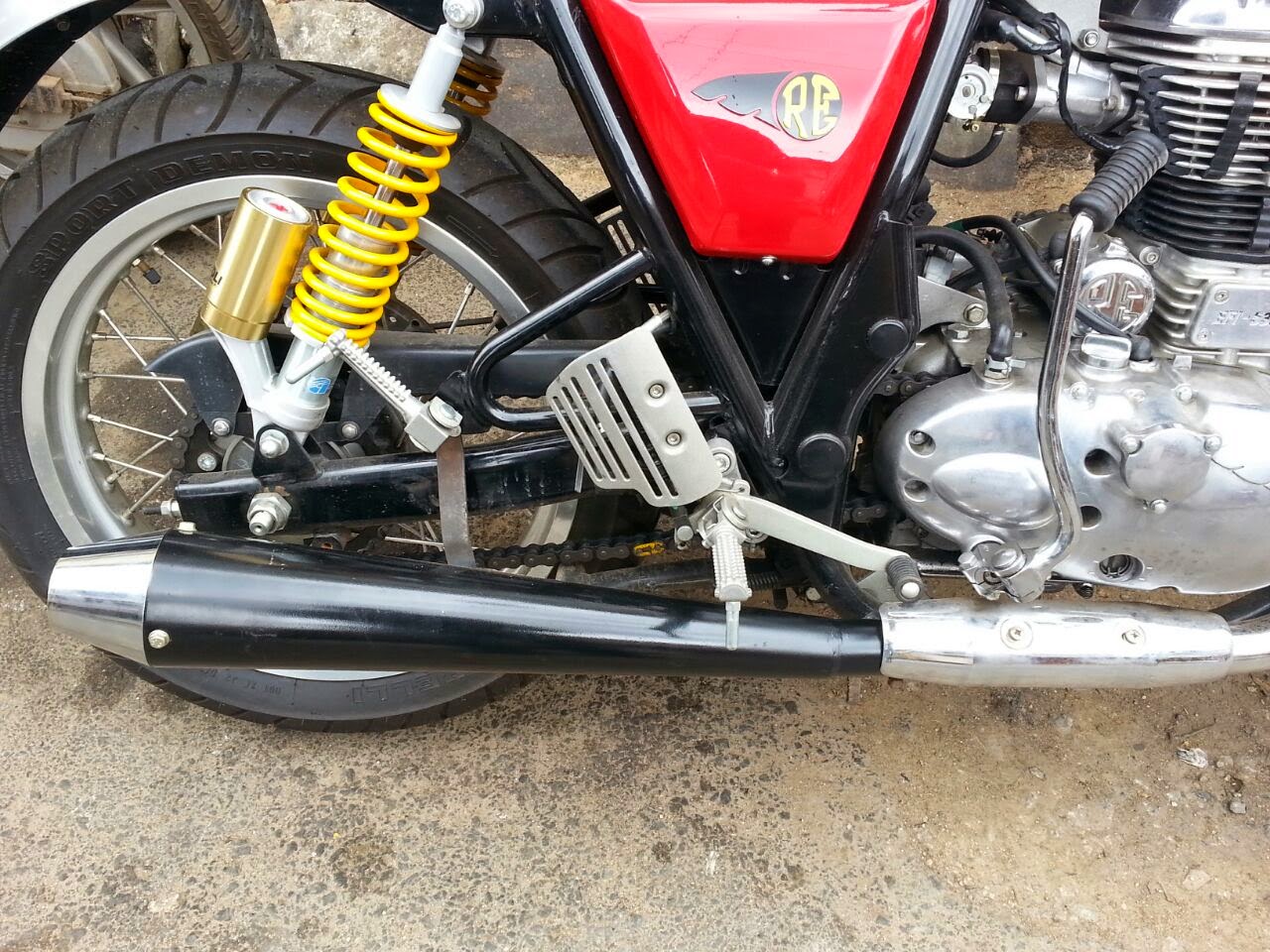 Reverse Cone Megaphone Muffler way2speed Exhaust Systems Royal