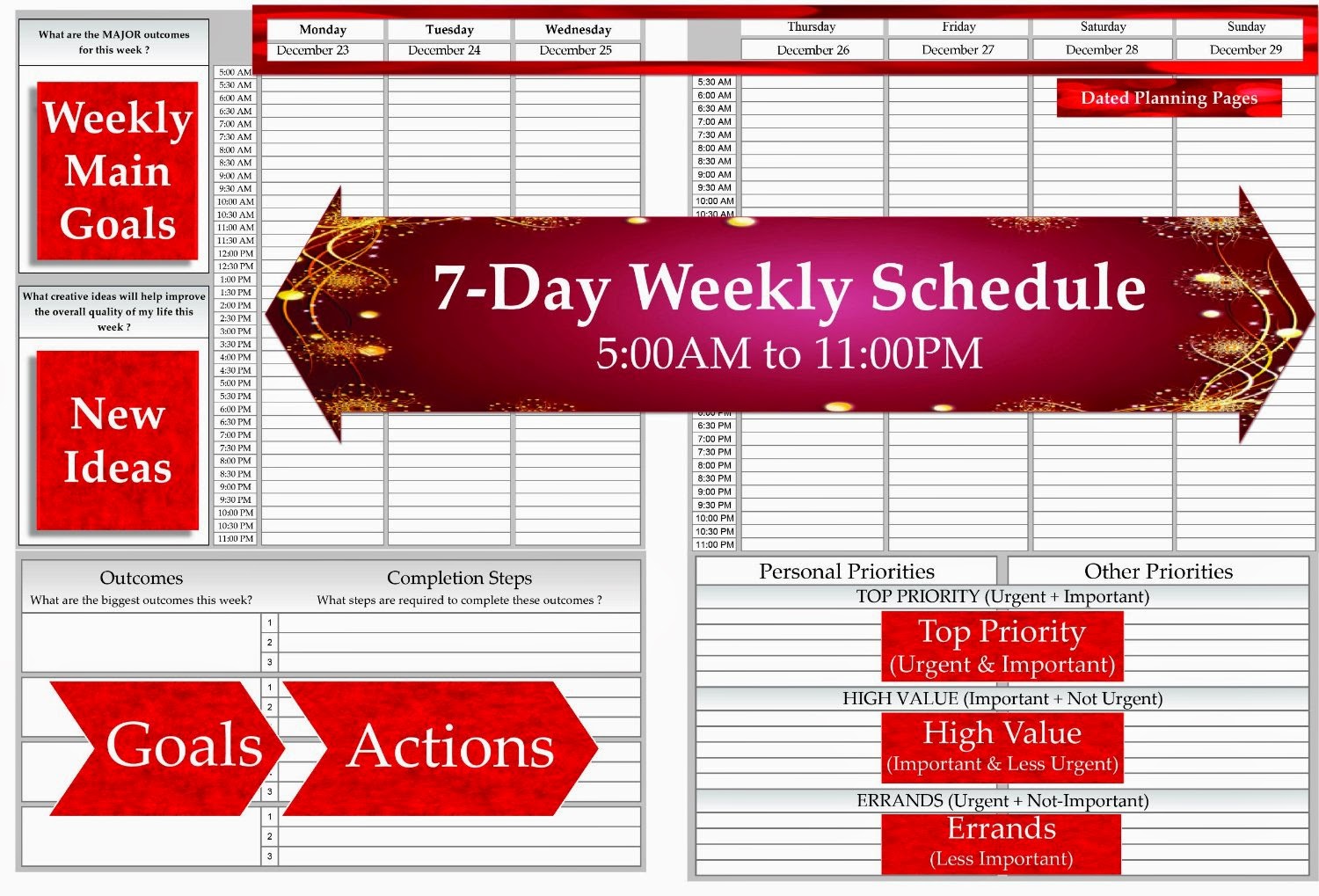 professional day planners