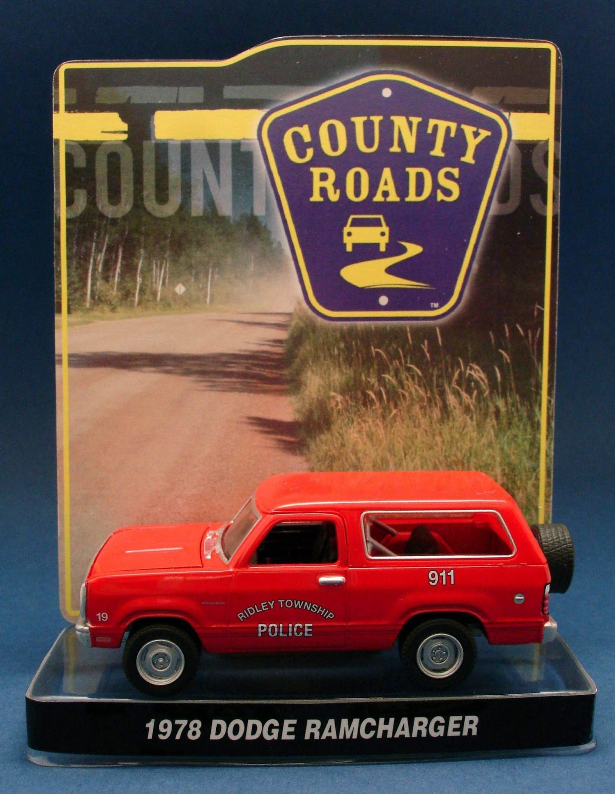 Diecast Hobbist Dodge Ramcharger Ridley Township, PA Police