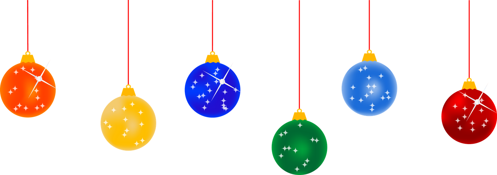 colección de gifs imágenes de esferas de navidad christmas twitter banners