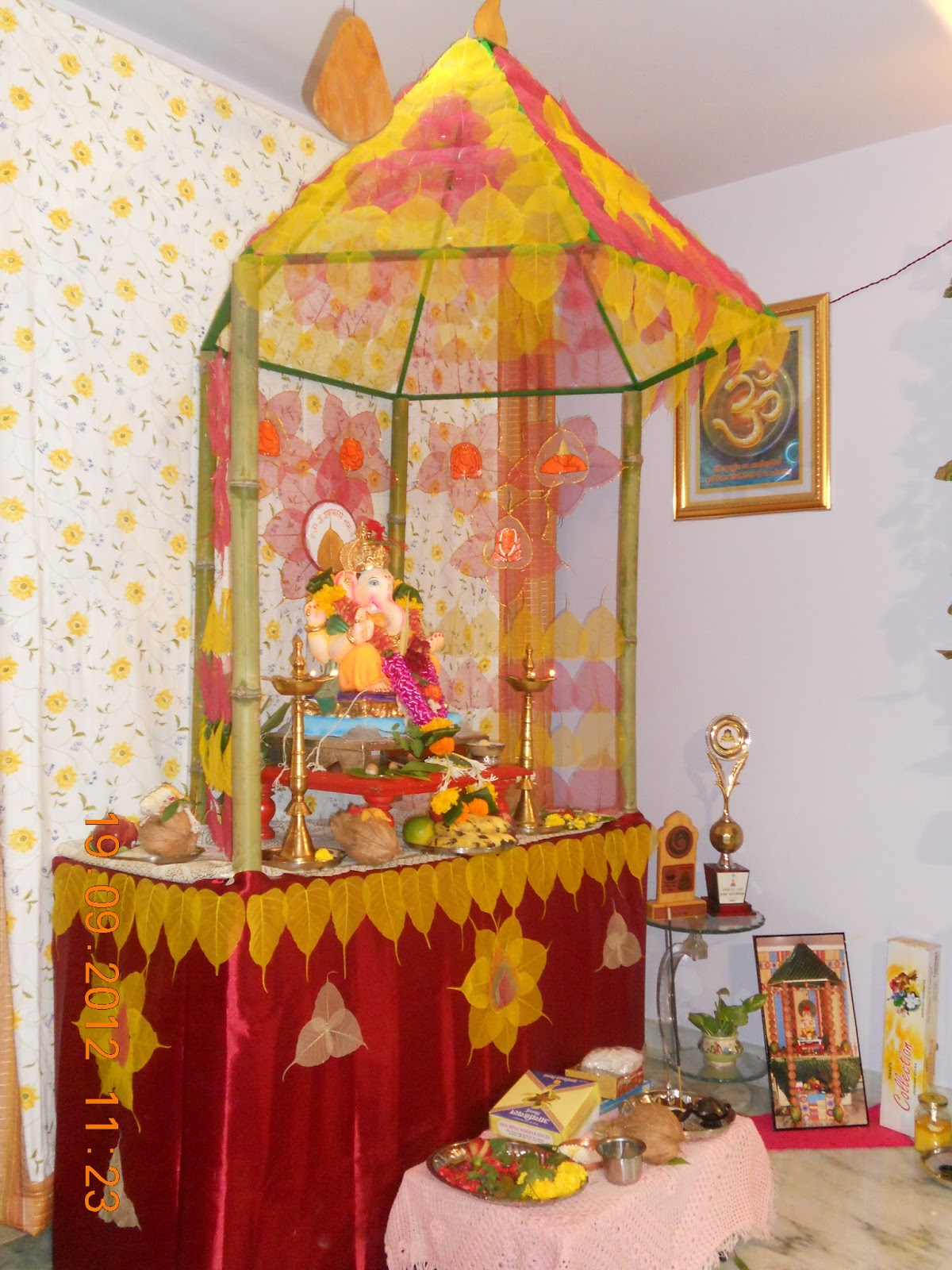 EcoFriendly Ganesh Eco friendly Decorations Ideas