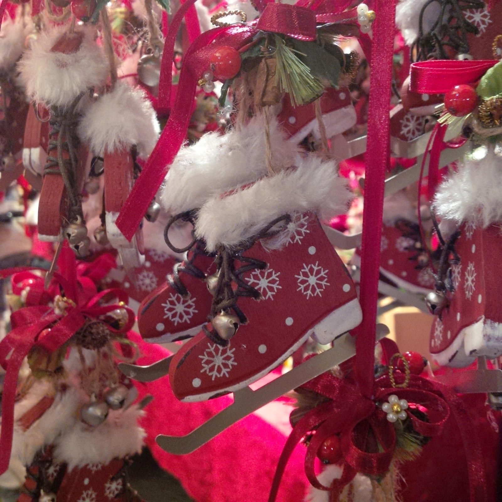 Christmas decorations at the Christmas market in Verona