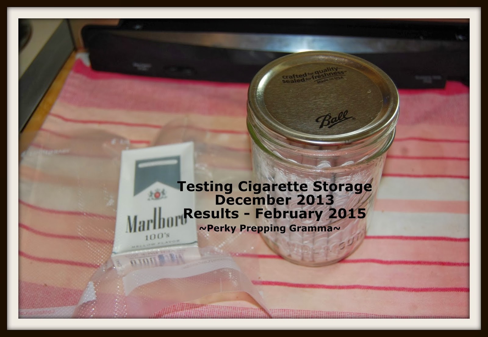 Perky Prepping Gramma Storing Cigarettes Test Review