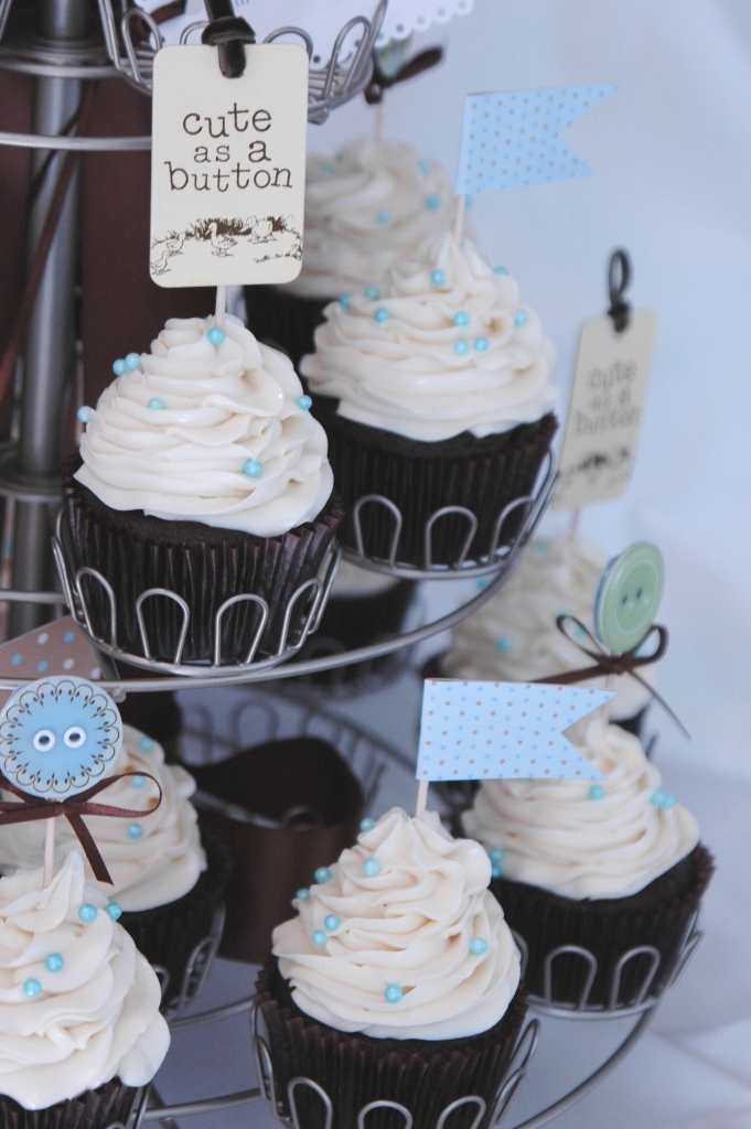 Simply Suzanne's AT HOME baby boy baby shower desserts