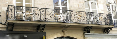 Balcon du 21 rue Danielle-Casanova à Paris