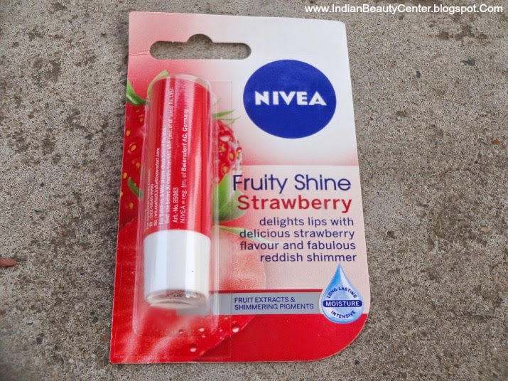 Nivea Fruity Shine Strawberry Lip Balm Review