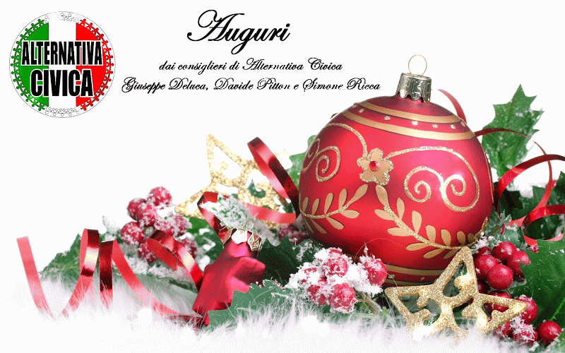 ALTERNATIVA CIVICA BRANDIZZO: AUGURI BRILLANTI!