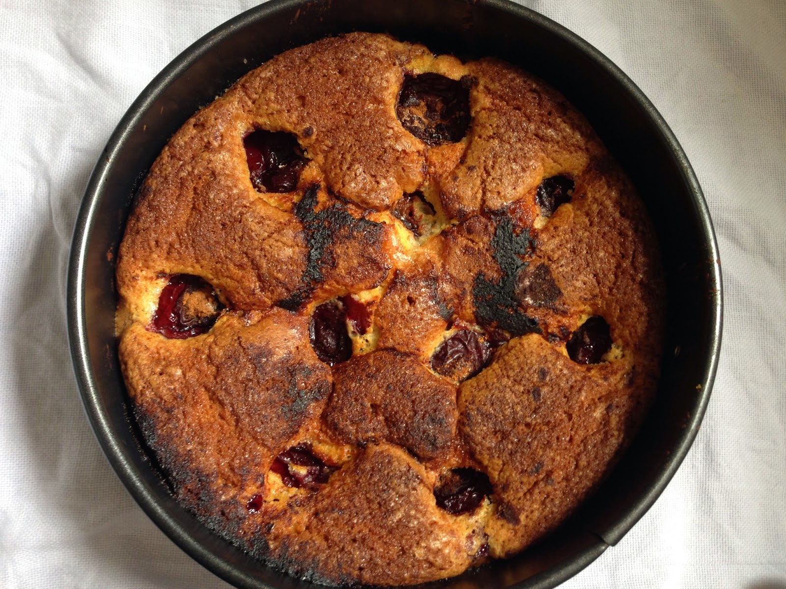 plum torte from the NYTimes by Marian Burros