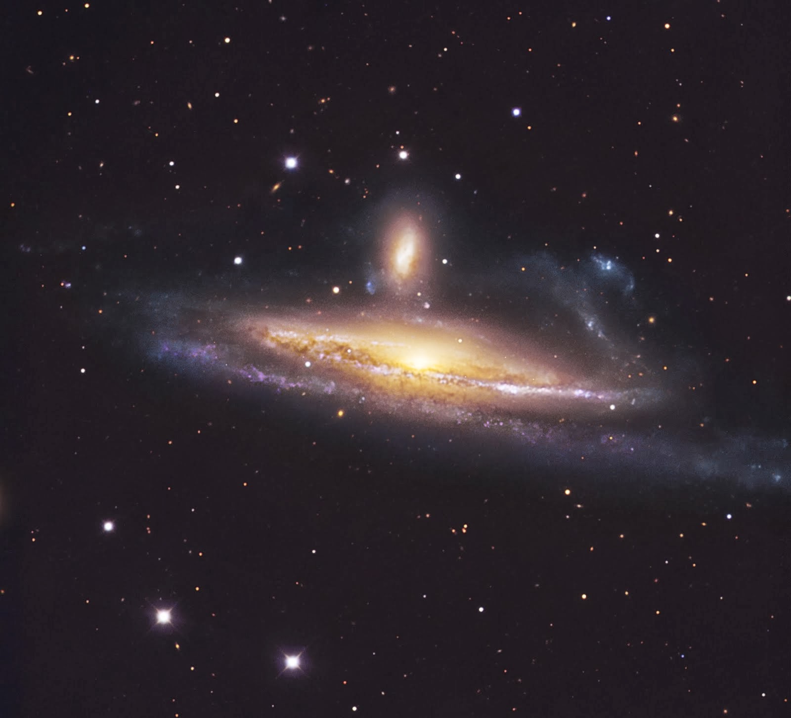 Ballet of Interacting Galaxies - NGC 1531/2