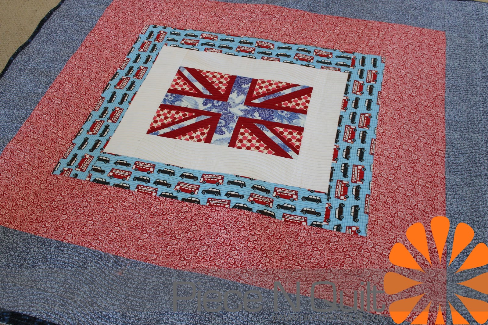 Piece N Quilt Union Jack Quilt