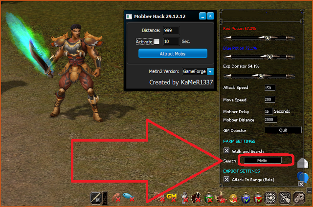 Metin2 slot bulma hilesi