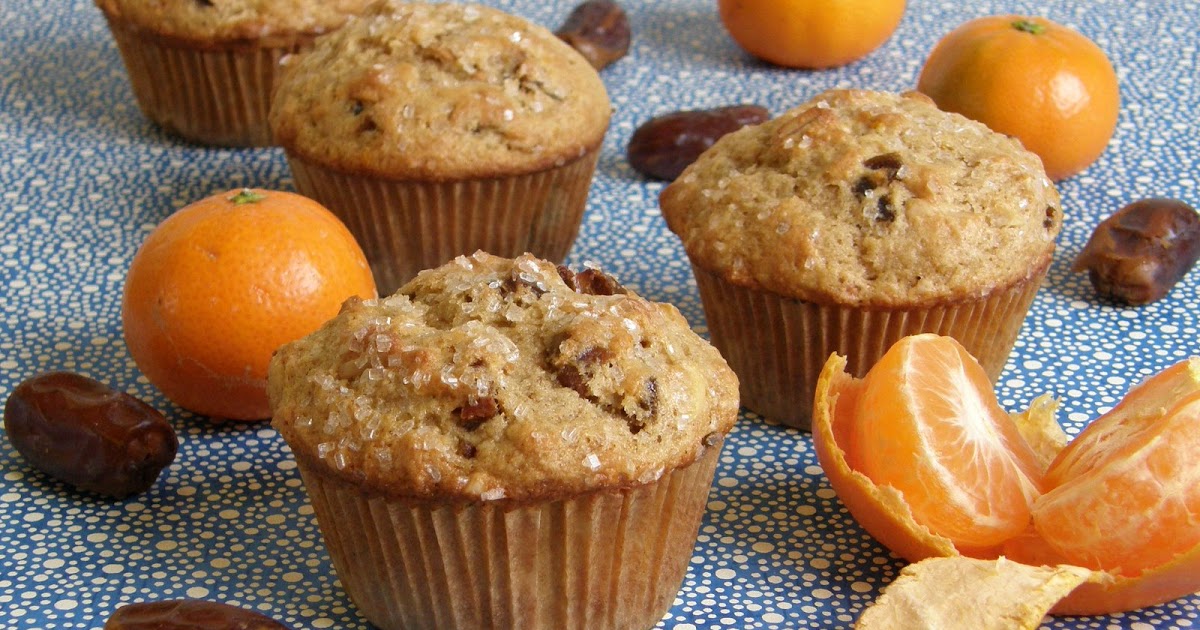 When Adobo Met Feijoada Clementine Date Muffins for Muffin Monday