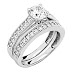 sterling silver wedding ring sets Engagement Ring