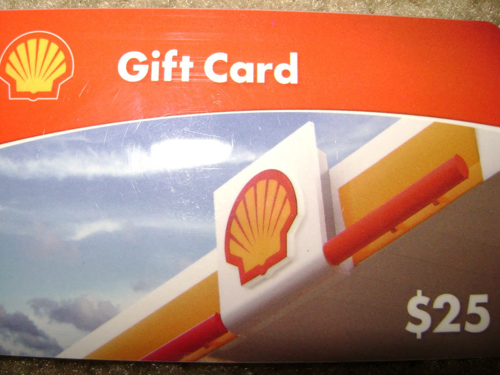 shell gas card