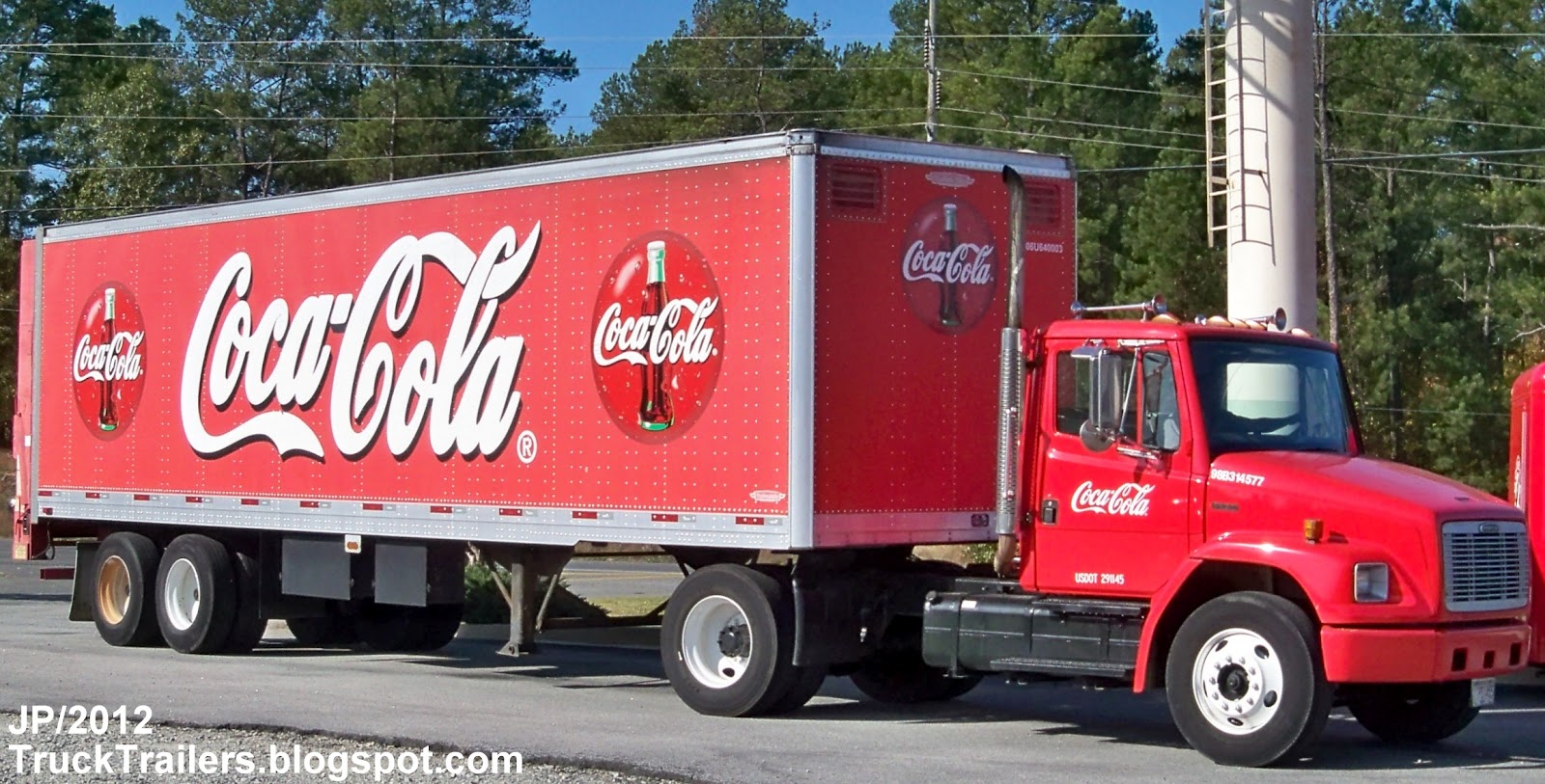 Augusta Georgia Richmond Columbia Restaurant Bank Attorney Hospital Store Masters Golf Tournament Coca Cola Augusta Georgia Freightliner Day Cab Fleetline Delivery Truck Great Dane Dry Van Trailer Coca Cola Augusta Ga North Leg Rd Should it be a freightliner, mack, peterbilt, or something else? augusta georgia richmond columbia restaurant bank attorney hospital store masters golf tournament