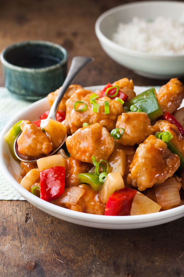 OVEN BAKED SWEET & SOUR CHICKEN