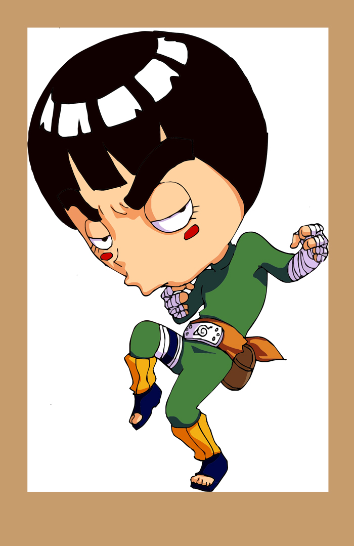 Sarada Uchiha: Rock Lee 8 Chibi Fan Arts