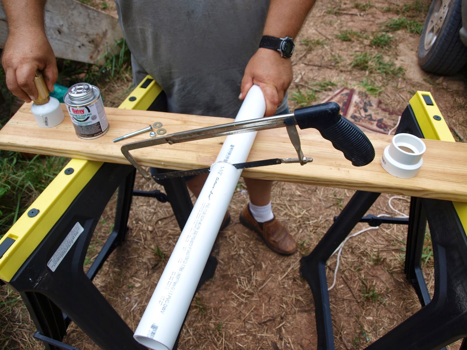 Tiny House Homestead DIY Build a Bullet Bucket to Access Water in