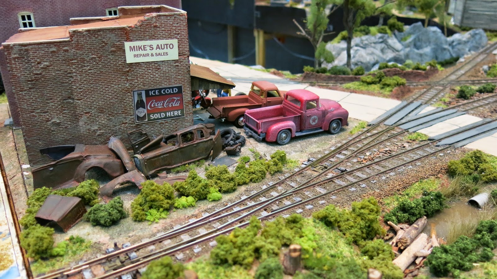 Geared Steam Dallas Area Train Show Jan 2015