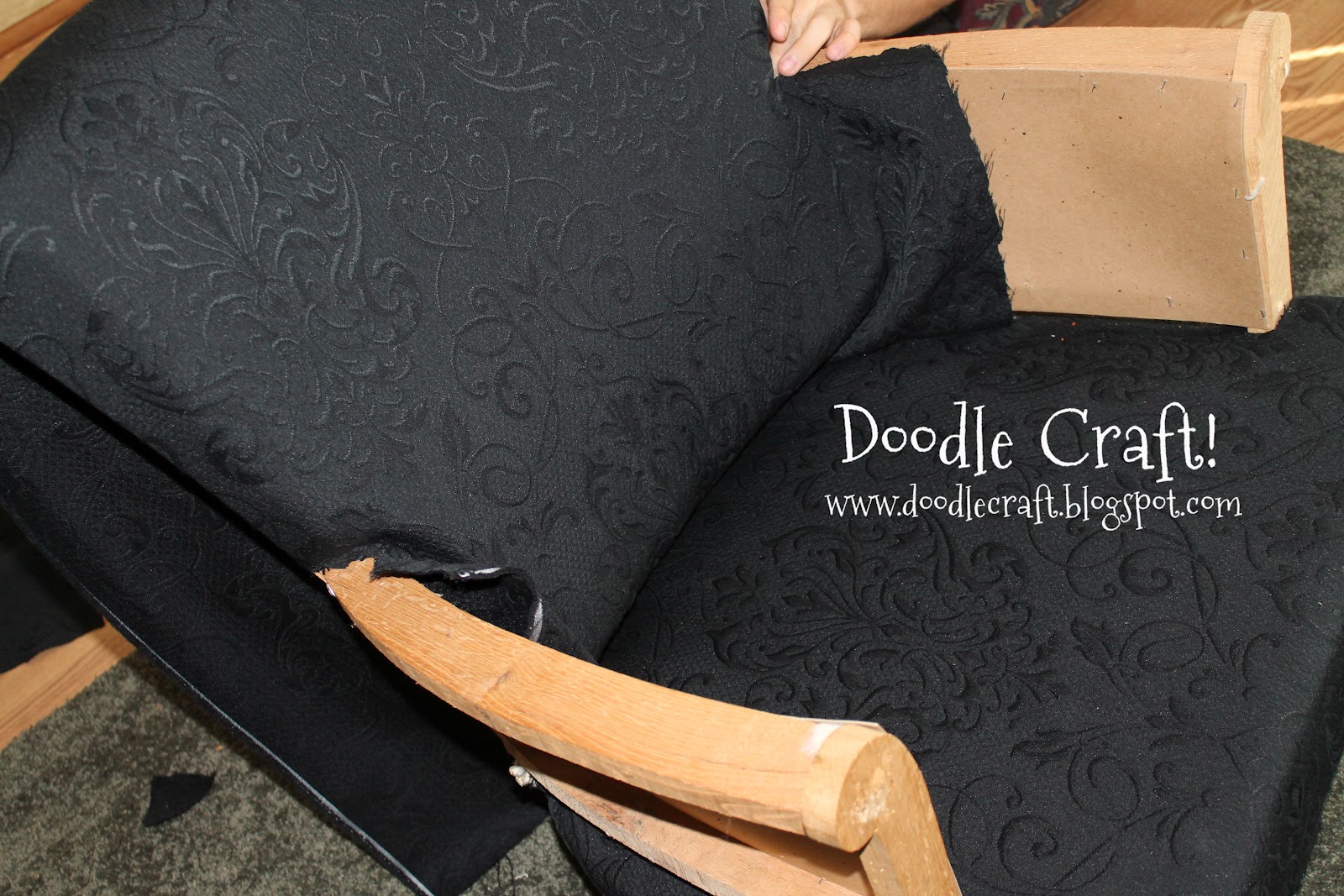 Doodlecraft The UGLY Chair!