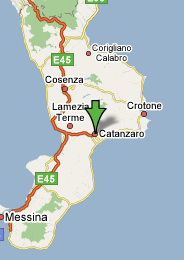 Mappa di Catanzaro Lido Località immagini