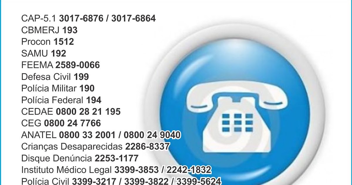 telefones úteis PSF VILA ALIANÇA