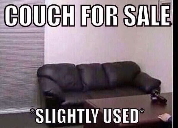 Extrameme Your Favorite Memes Couch For Sale Slightly Used