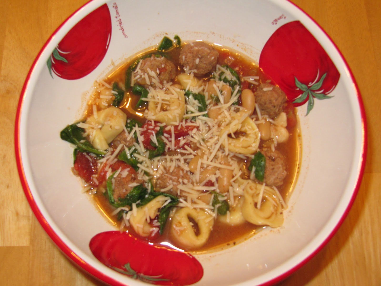 The Crock Pot Challenge Week 48 Tortellini and Meatball Soup