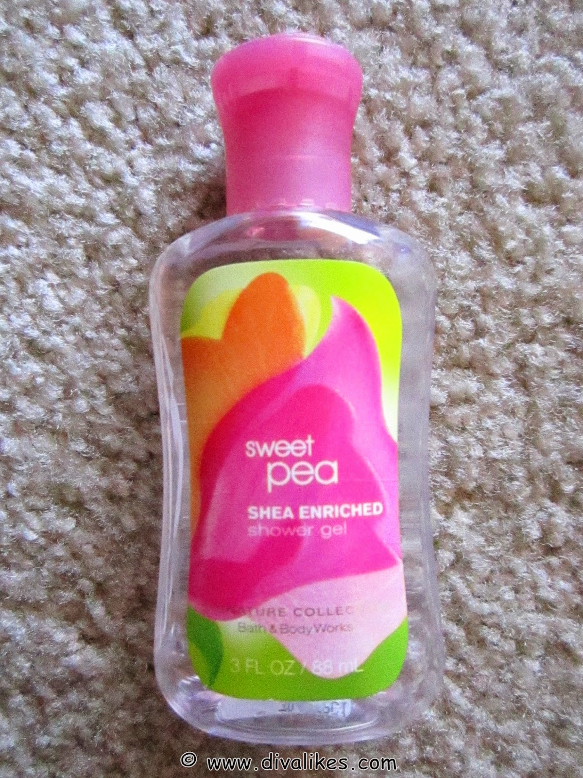 Bath & Body Works Sweet Pea Shea Enriched Shower Gel Review Diva Likes
