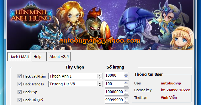 Hack Game Hack Lien Minh Anh Hung Phien Bản Prov2 5