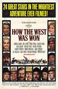 How the West Was Won (1962) Poster