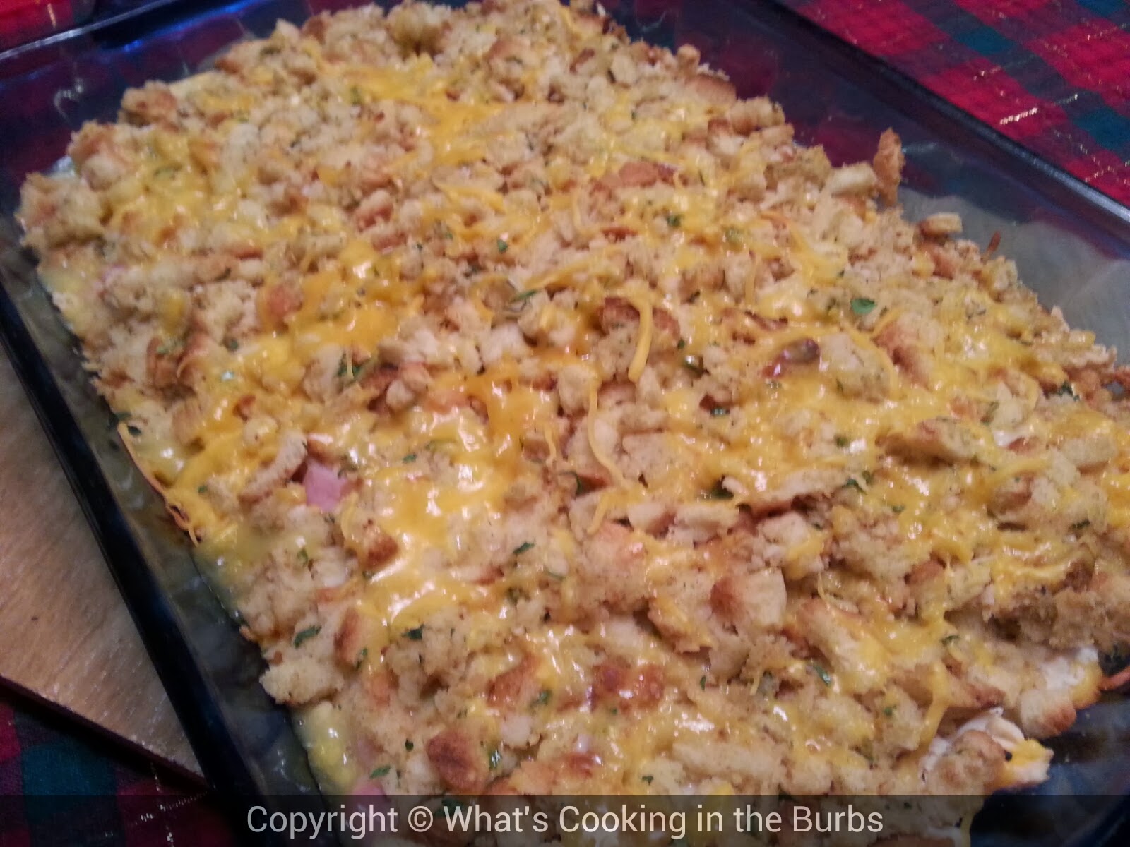 What's Cooking in the Burbs Skinny Chicken Cordon Bleu Bake