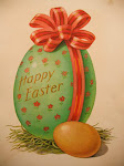 Vintage Easter Egg Card