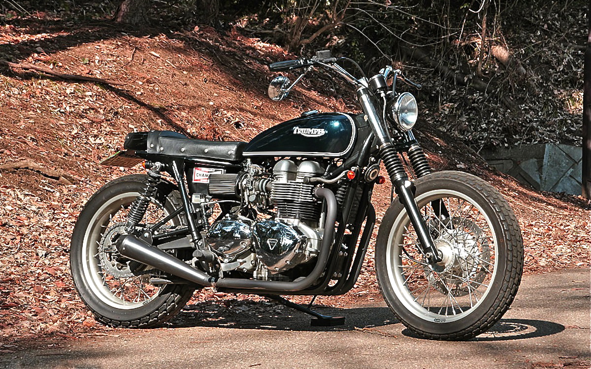 M&M Motorcycle T100 Inazuma café racer