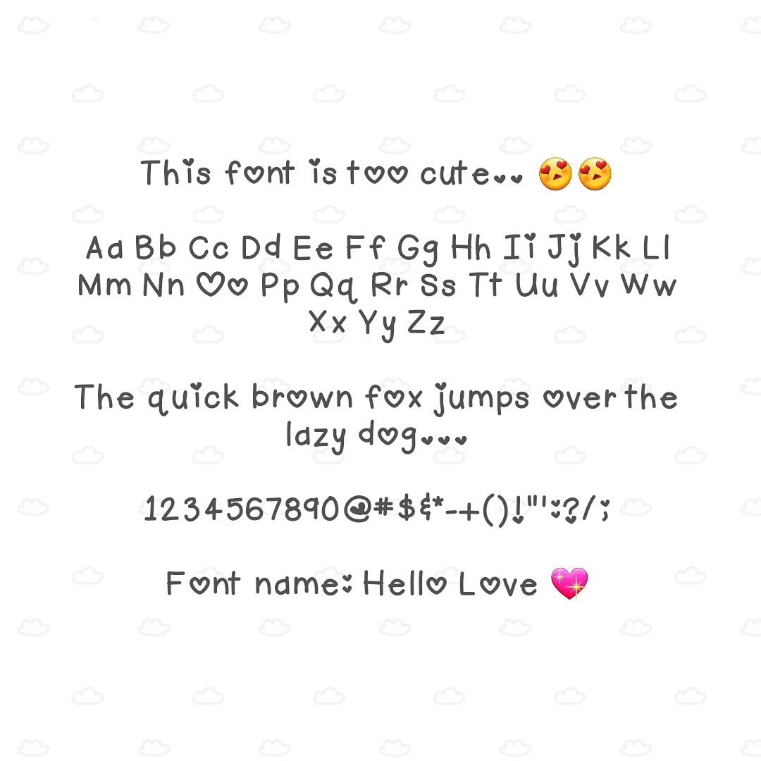 my cute fonts hello love font android only cute fonts for android