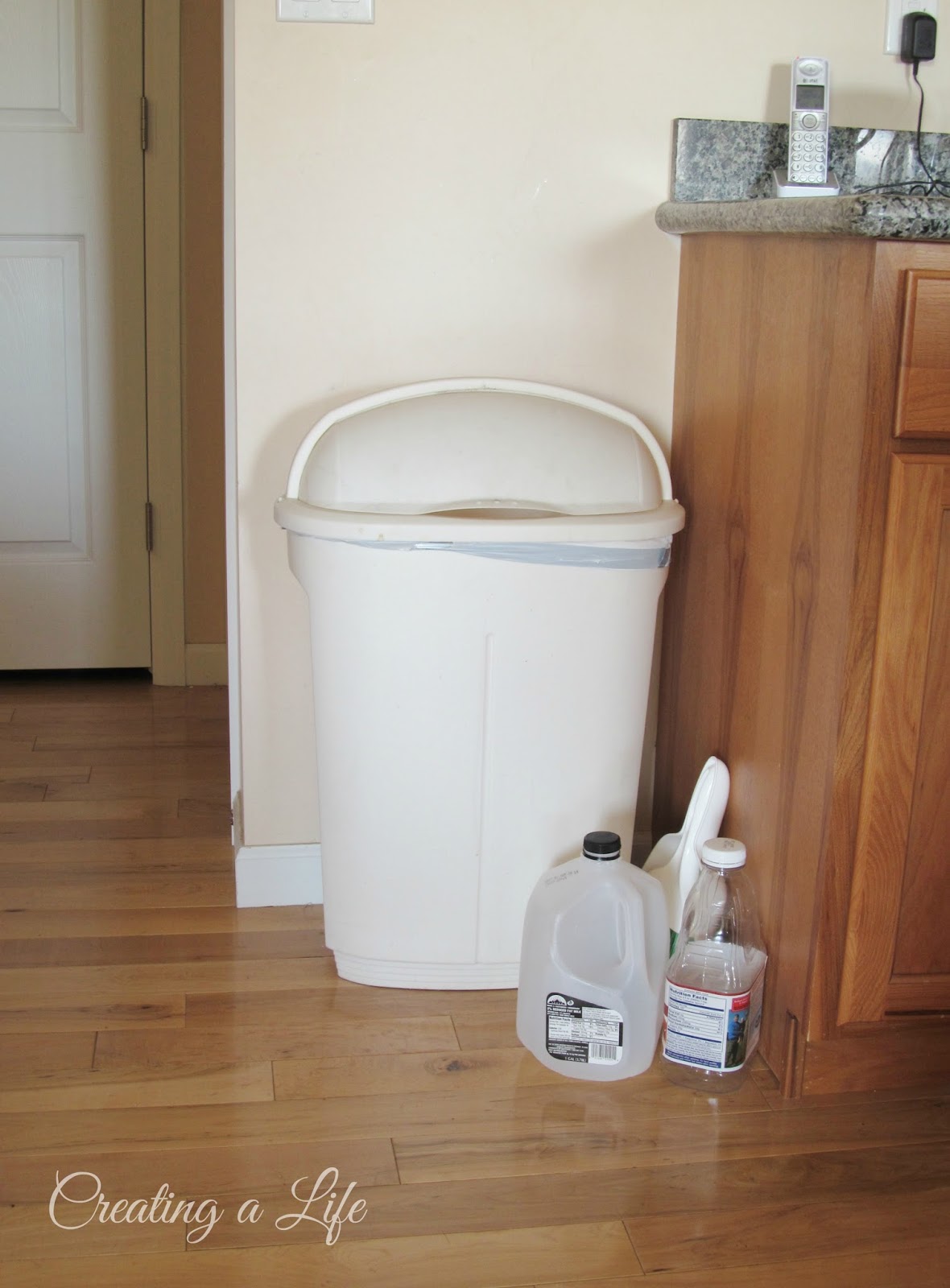 Kitchen trash can cabinet CabiStyle Kitchen Trash Cans